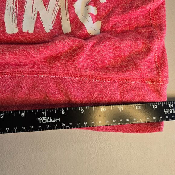 Lorna Jane Hoodie Women's XS Pink Run Time Is My Time Quarter Zip Pockets - Picture 14 of 16